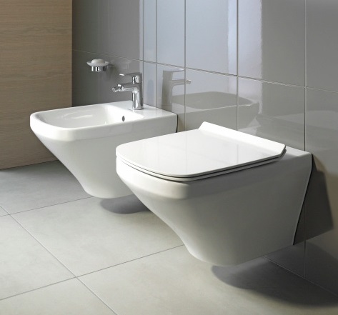 Унитаз подвесной Duravit DuraStyle 45520900A1 с вертикальным смывом, с сиденьем, белый