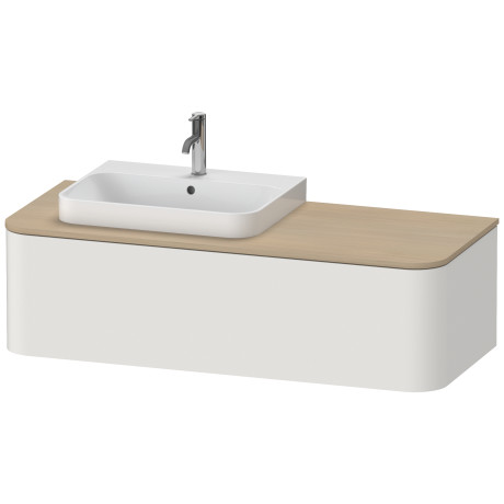 Тумба подвесная для консоли Duravit Happy D.2 Plus HP4942L3939 скандинавский белый