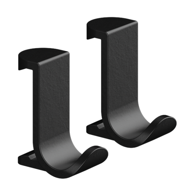 Крючок широкий HANSGROHE WallStoris 27914670, матовый чёрный