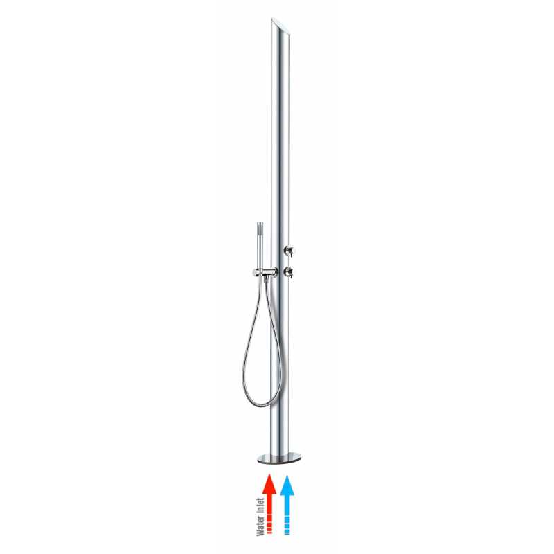 Душевая колонна Bossini Outdoor/Indoor Columns Aquabambù Column L00866 из нержавеющей стали