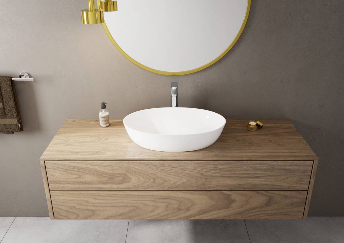 Смеситель для раковины HANSGROHE Vernis Blend 71552000 190 мм, со сливным гарнитуром, цвет Хром