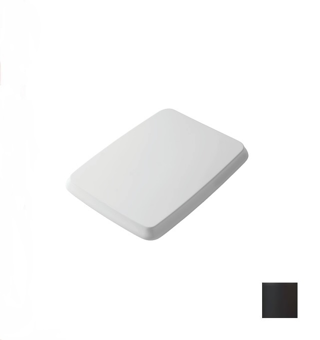 Сиденье для унитаза с крышкой ARTCERAM CIVITAS CIA010 03 71 soft-close, чёрное глянцевое (Снимается с производства)