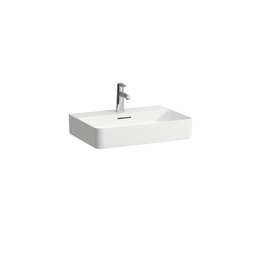 Раковина  Laufen  Val  810283  60 см, SaphirKeramik, 3 отверстия под смеситель