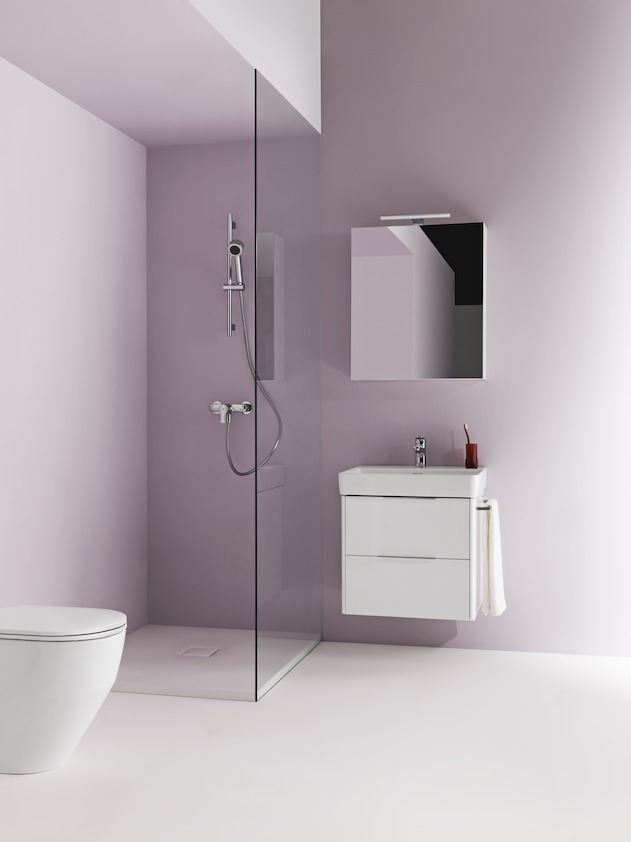 Тумба подвесная Laufen  Base for pro S 4.0223.2.110.260.1    57 см, под раковину  Pro S  8.1096.3, 2 ящика, цвет белый матовый