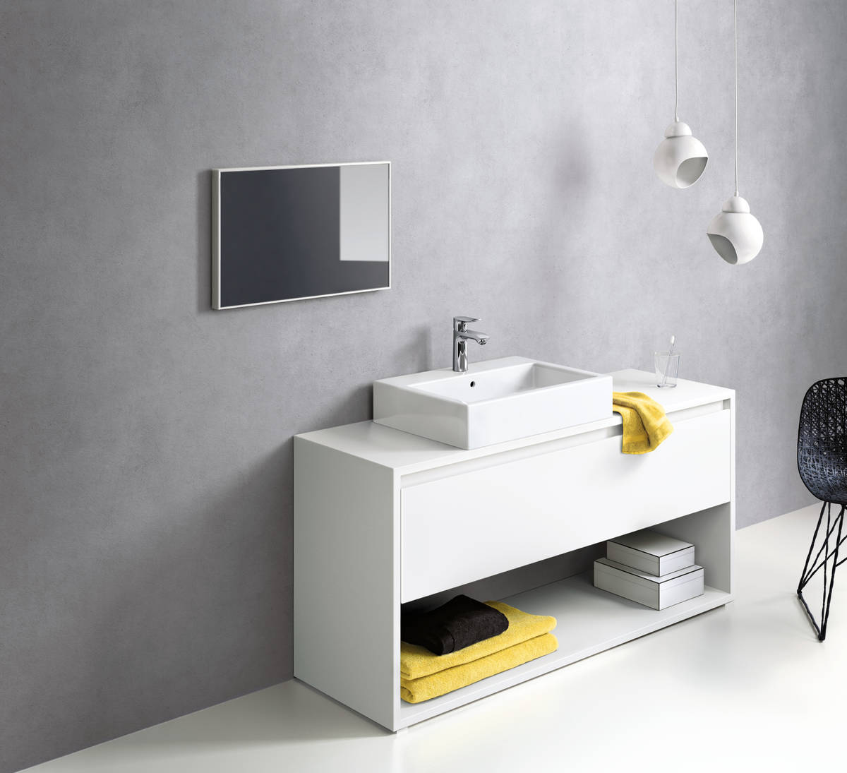 Смеситель для раковины Hansgrohe Metris 31080000 Хром