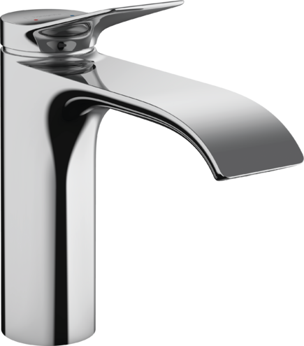 Смеситель для раковины HANSGROHE Vivenis 75020000 110 мм, со сливным гарнитуром, хром