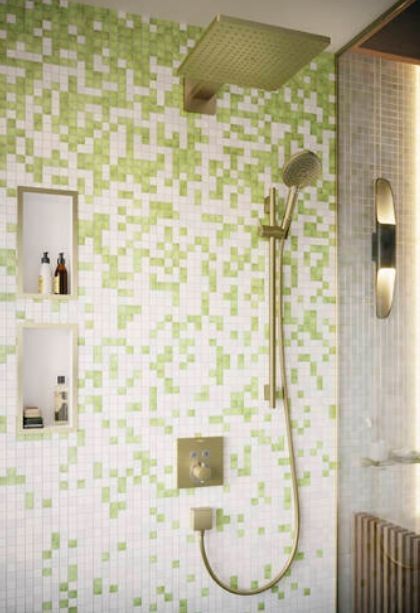 Ручной душ HANSGROHE Raindance Select S 26530140 120 3jet, цвет Шлифованная бронза