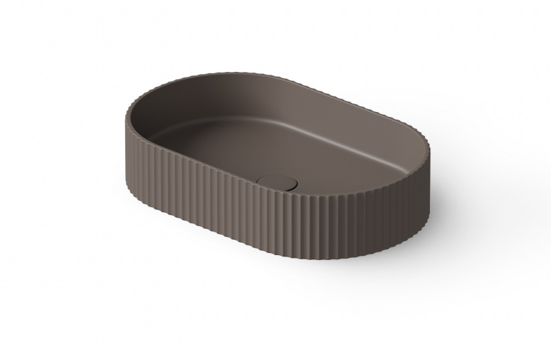Крышка донного клапана для раковины DEA DESIGN  DD4230 6  из искусственного камня Solid Suface, цвет Grey Brown №6