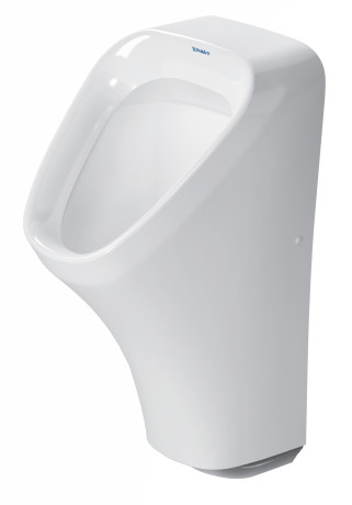 Писсуар подвесной электронный Duravit DuraStyle 2804310093 с питанием от сети, без "мушки", с креплением, белый
