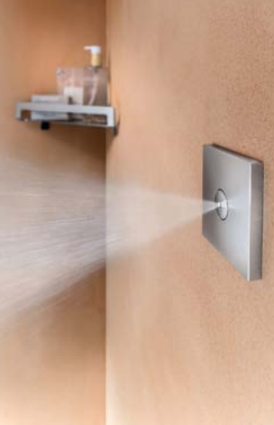 Угловая полочка для душа ALMAR Showers Accessories E300002.HB316  сталь нержавеющая 316 PVD, цвет Латунь брашированная