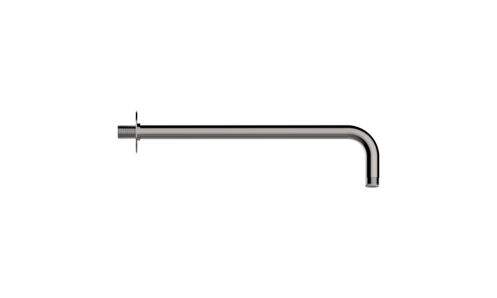Держатель для верхнего душа с круглым отражателем HANSGROHE NOBU INH030H.075 350 мм, из стали Inox, цвет Матовая нержавеющая сталь