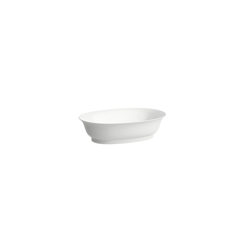 Раковина чаша  Laufen  New Classic  8.1285.2.000.112.1 SaphirKeramik, белая, без перелива  