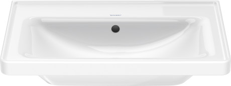 Раковина встраиваемая Duravit D-Neo 2367650060 650 мм х 480 мм, с переливом, без отверстия под смеситель, белая