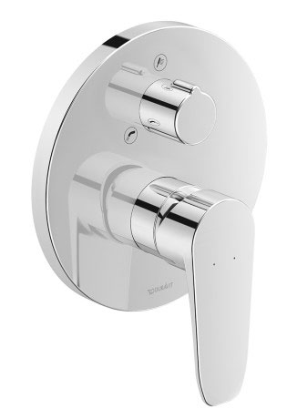 Однорычажный смеситель для ванны Duravit B.1  B15210012010, хром