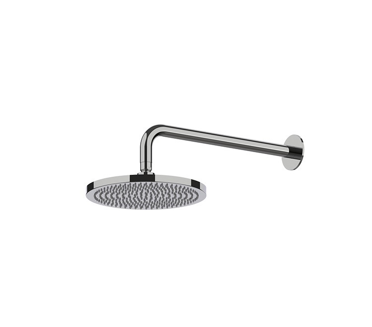 Держатель настенный для верхнего душа ALMAR Universal E021115.CR 420 мм, с круглым отражателем, цвет Хром