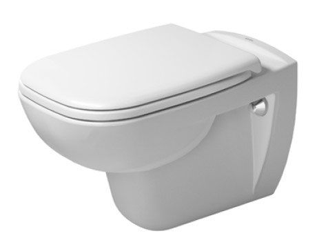 Подвесной унитаз Duravit D-Code Rimless 45700900A1 54 см с сиденьем (комплект)