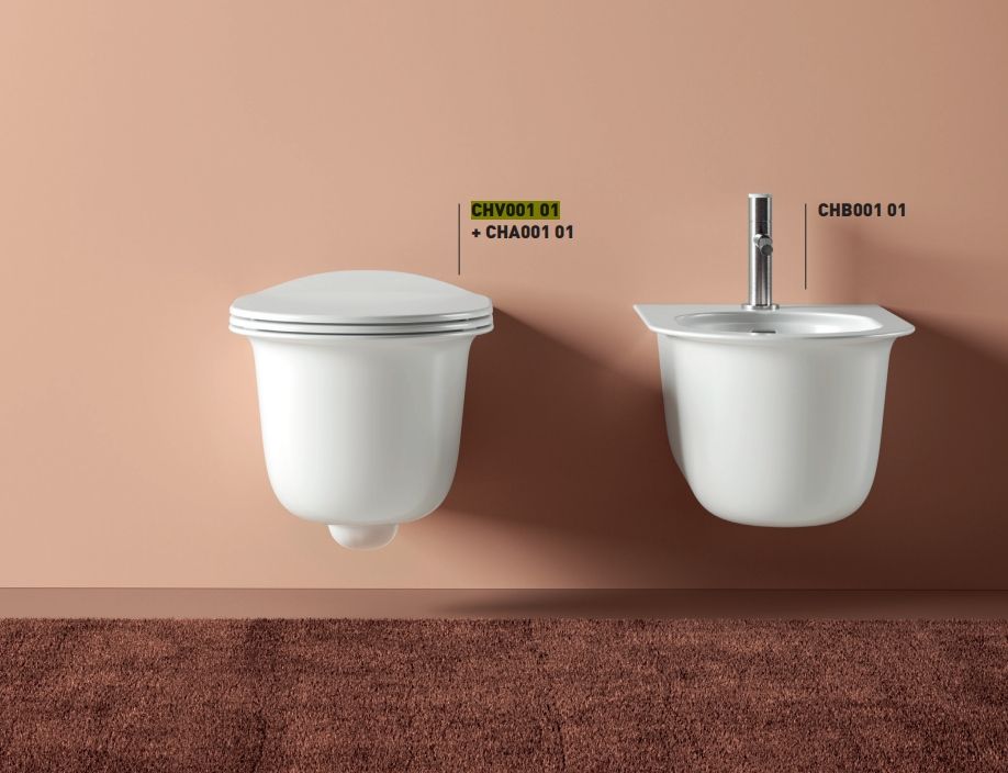 Сиденье для унитаза с крышкой ARTCERAM CHIC CHA001 01 71 soft-close, белый глянцевый/хром