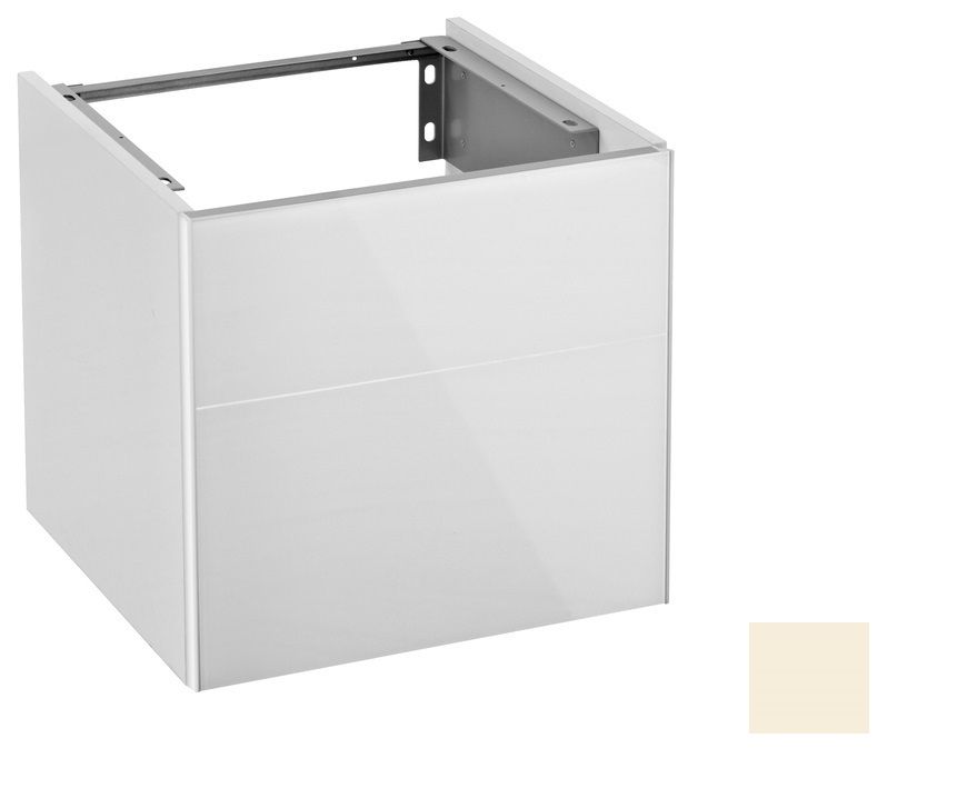 Тумба под умывальник Keuco Royal Reflex  34040 220002 корпус декоративное глянцевое покрытие/фасад стекло магнолия