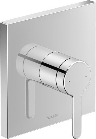 Однорычажный смеситель для душа Duravit С.1 C14210009010, Хром