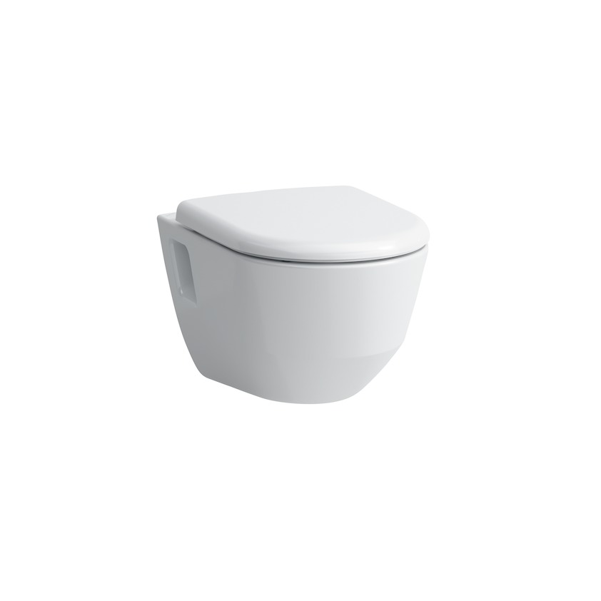 Подвесной унитаз Laufen  Pro new  8.2096.4.400.000.1 безободковый Rimless, с покрытием LCC