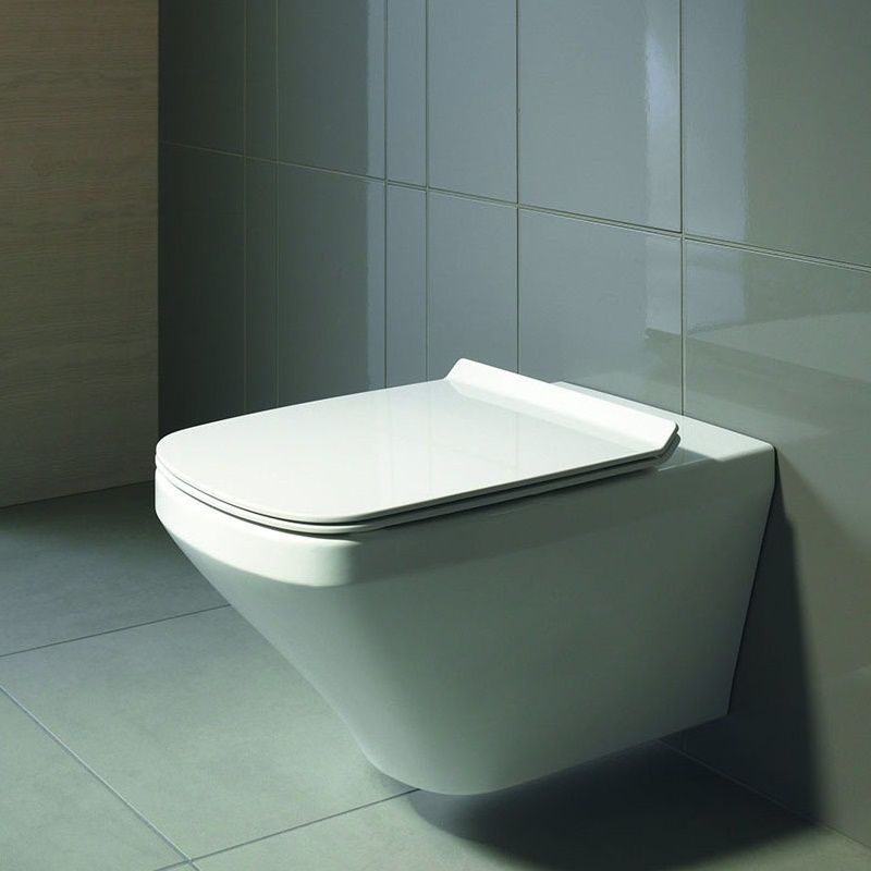 Унитаз подвесной Duravit DuraStyle 2551090000 с вертикальным смывом, без сидения, безободковый, белый