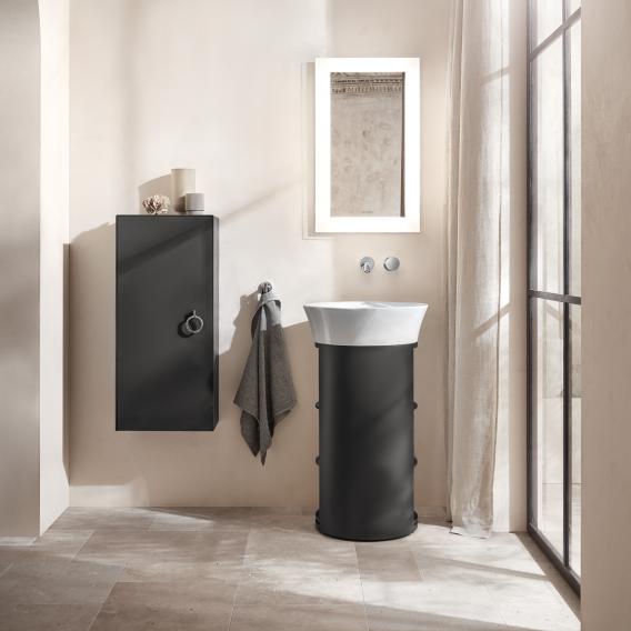 Тумба напольная DURAVIT White Tulip WT423906060 750 мм х 410 мм, серо - коричневый шелковисто - матовый