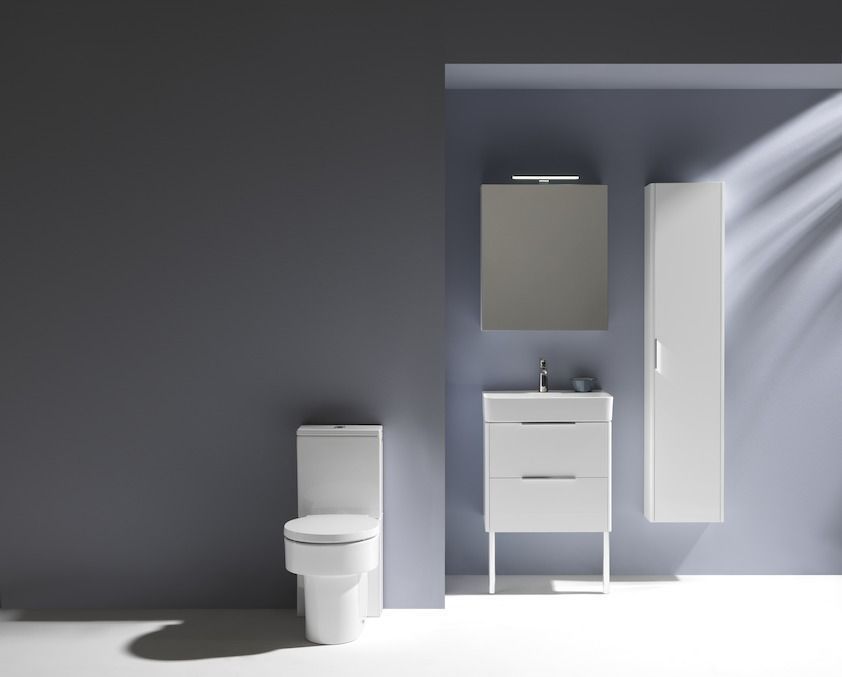 Унитаз напольный Laufen Val  8.2428.1.000.231.1 Rimless (безободковый), с боковыми отверстиями для подвода воды