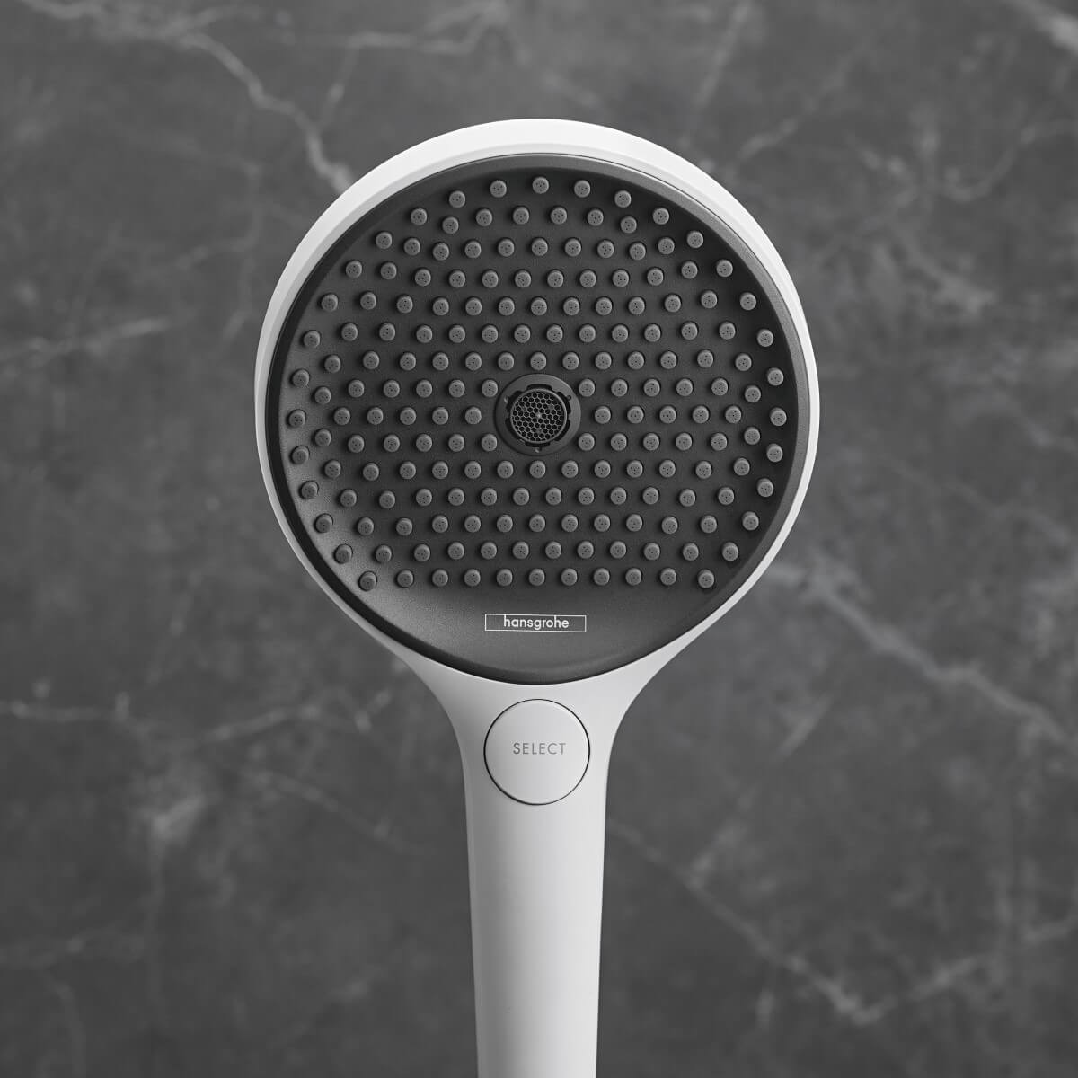 Душевой набор Hansgrohe Rainfinity Porter 130 3jet 26851700 с держателем и шлангом 160 см, Белый матовый