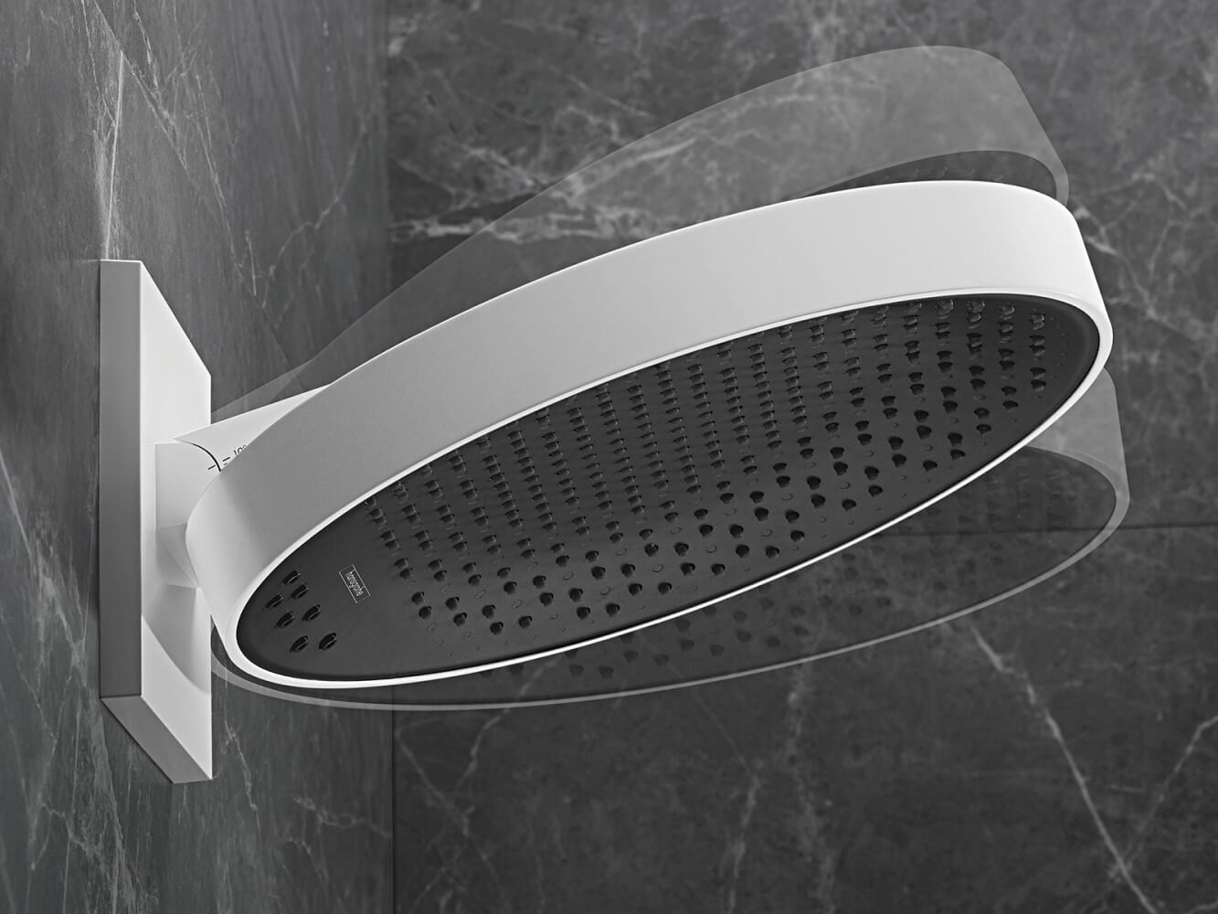 Верхний душ Hansgrohe Rainfinity 360 3jet 26234000 с настенным кронштейном, хром