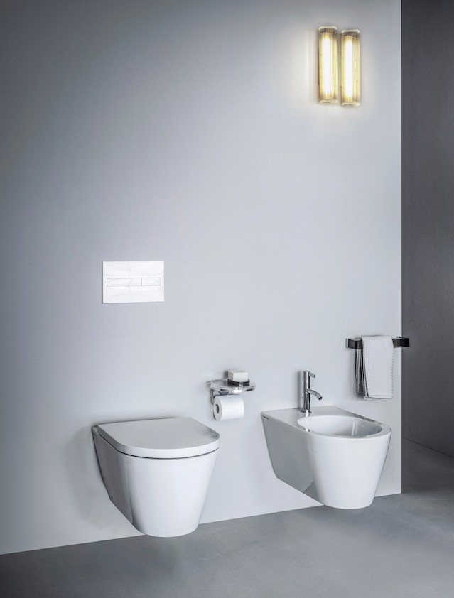 Подвесное биде  Kartell by Laufen   8.3033.1.000.302.1 белое