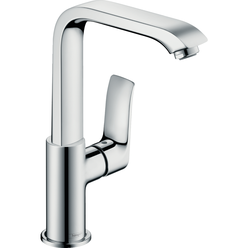 Смеситель для раковины с поворотным изливом Hansgrohe Metris 31187000 Хром