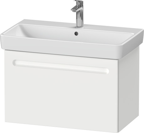 Раковина встраиваемая сверху/подвесная DURAVIT Duravit No.1 23758000002 460 мм х 800 мм, с переливом, с отверстием под смеситель, белая