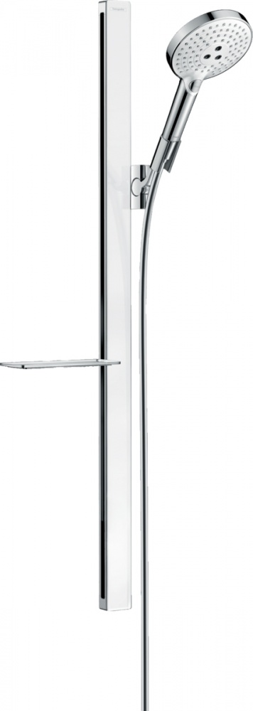 Душевой набор Hansgrohe Raindance Select S 27648400 белый/хром