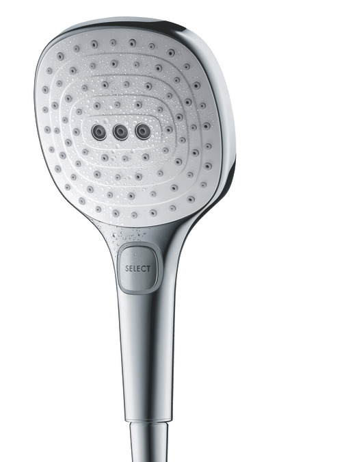 Ручной душ Hansgrohe Raindance Select E 26520400 120 3jet белый/хром