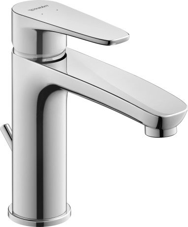 Однорычажный смеситель для раковины Duravit B.1 B11020001010 S 170 мм, Хром