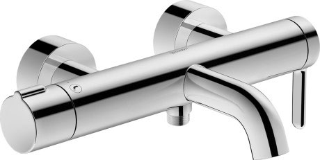 Однорычажный смеситель для ванны Duravit С.1 C15230000010, Хром