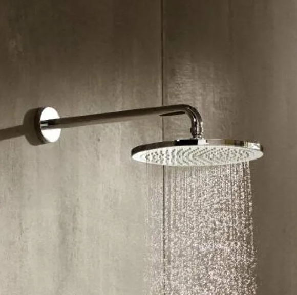 Верхний душ круглый HANSGROHE Croma 26221140 280, 1jet, с EcoSmart, цвет Шлифованная бронза