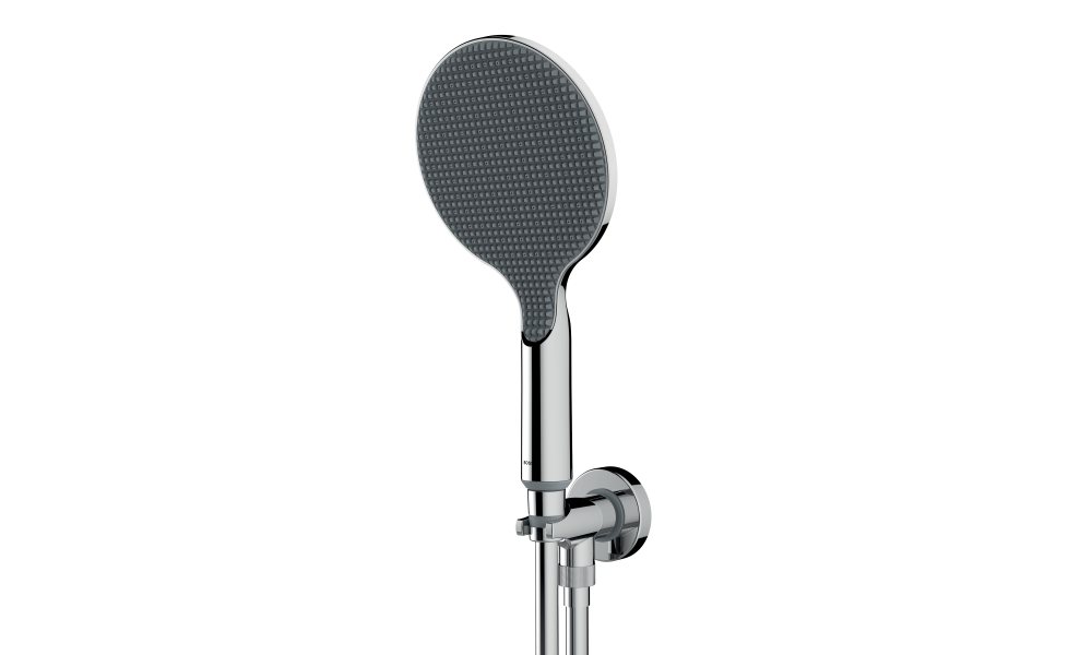 Душевой комплект BOSSINI Apice CE3002C.030 с ручным душем, держателем и шлангом, хром