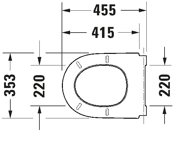 Сиденье для унитаза с крышкой DURAVIT QATEGO  0026890000 Soft-close, дизайнерская модель - Design by Studio F. A. Porsche , цвет Белый глянцевый 