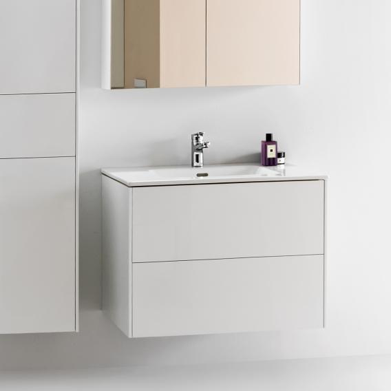 Тумба с раковиной  Laufen   Base for Pro S  8.6496.1.262.104.1   800 см, подвесная, 2 ящика, цвет светлый вяз