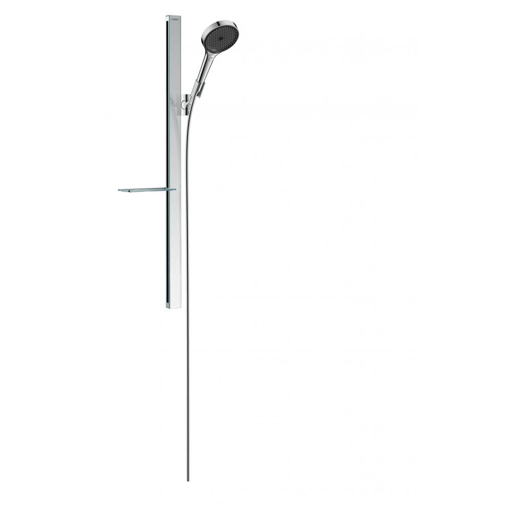 Душевой набор Hansgrohe Rainfinity 27671000 с одной полкой хром