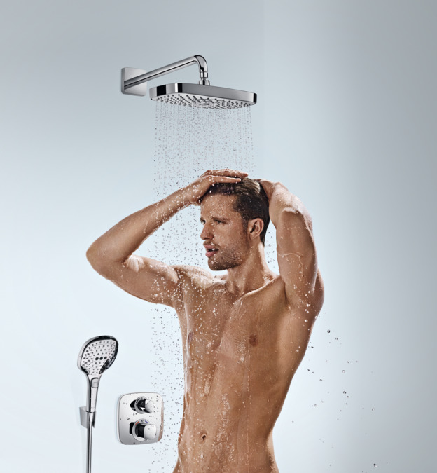 Смеситель для душа с термостатом Hansgrohe Ecostat E 15708000 хром