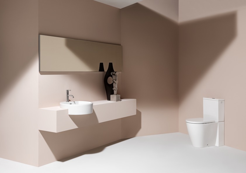 Бачок для унитаза Kartell by Laufen 8.2933.3.000.873.1, подвод воды  снизу слева