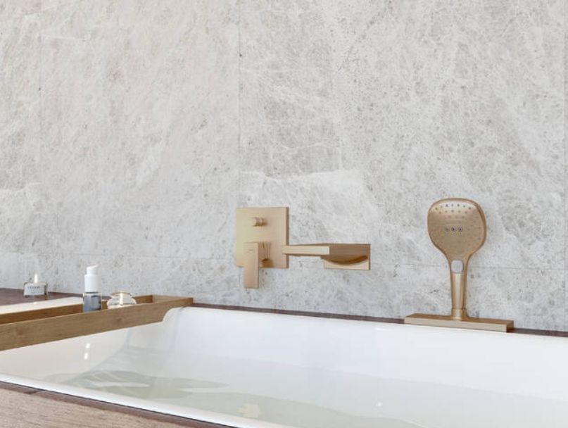 Ручной душ HANSGROHE Raindance Select E 26520990 120 3jet цвет Полированное золото
