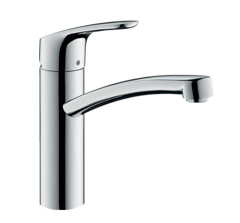 Кухонный смеситель однорычажный 1jet HANSGROHE Focus M 41 31816000 160 мм, CoolStart, EcoSmart, цвет Хром