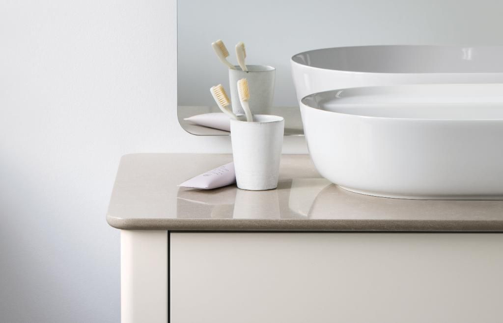 Тумба напольная под столешницу Duravit Luv LU956103939 скандинавский белый