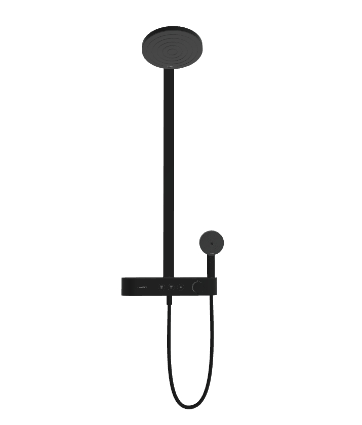 Душевая система с термостатом для душа Hansgrohe Pulsify S 24240000 Showerpipe 260 2 jet, хром