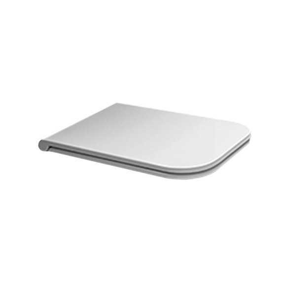 Сиденье для унитаза GLOBO STONE ST020BI 460 мм х 360 мм, съёмное, с Soft-Close, белое глянцевое