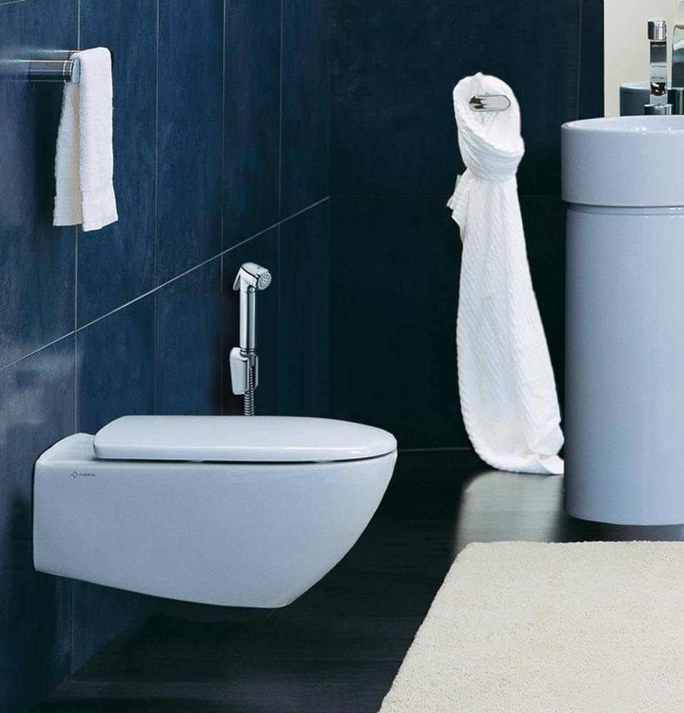 Гигиенический комплект Bossini Talita C04050 Хром (изделие снято с производства)