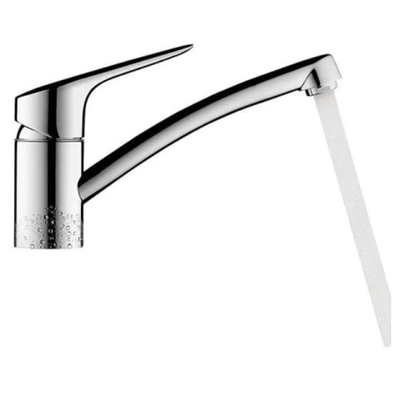 Однорычажный смеситель S для кухни HANSGROHE My Sport 13860000 цвет Хром